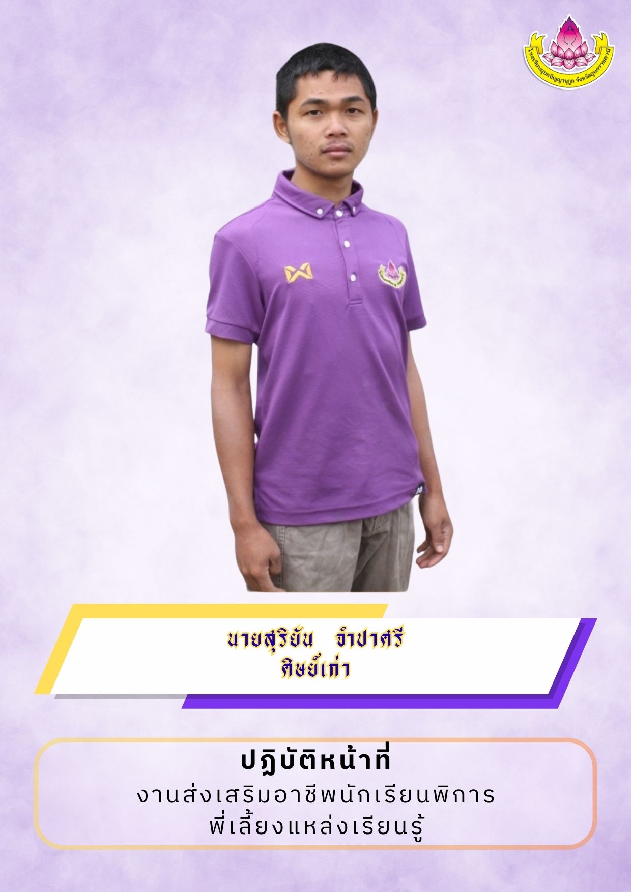 ภาพนายสุริยัน จำปาศรี