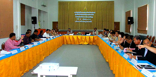 ภาพประชุุมสรุปโครงการจัดการศึกษาเพื่อการมีงานทำ