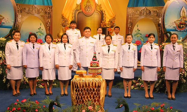 บันทึกเทปถวายพระพรวันเฉลิมพระชนมพรรษา 5 ธันวามหาราช 2558