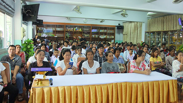 ภาพประชุมผู้ปกครองในโครงการพัฒนาระบบดูแลช่วยเหลือนักเรียนเฉพาะความพิการ