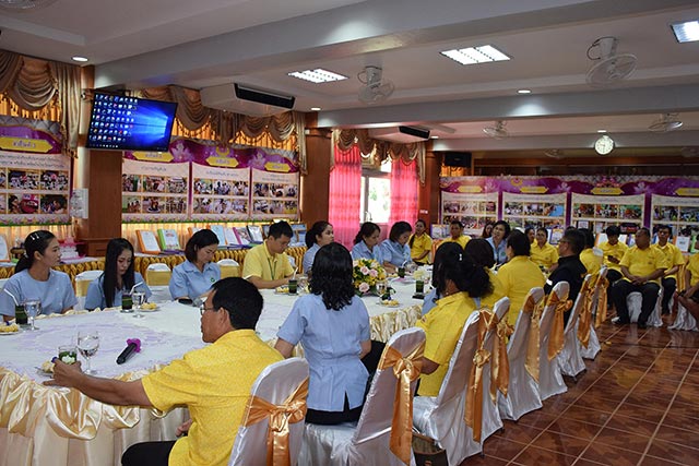 ภาพการประเมินรับรองโรงเรียนสงเสริมสุขภาพระดับเพชรยั่งยืน ประจำปี 2562