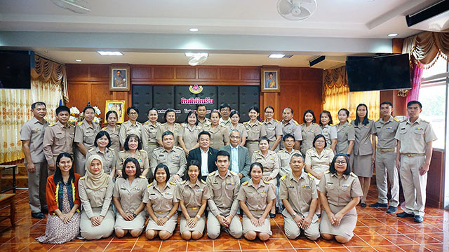 ภาพดร.วุฒิศักดิ์ เหล็กคำ ผู้อำนวยการสำนักบริหารงานการศึกษาพิเศษ เข้าตรวจเยี่ยม