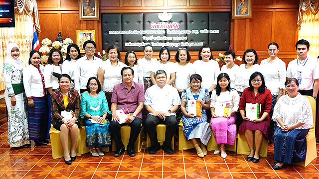 ภาพรับการประเมินคุณภาพสถานศึกษา โรงเรียนคุณธรรม สพฐ. ระดับ 2 ดาว