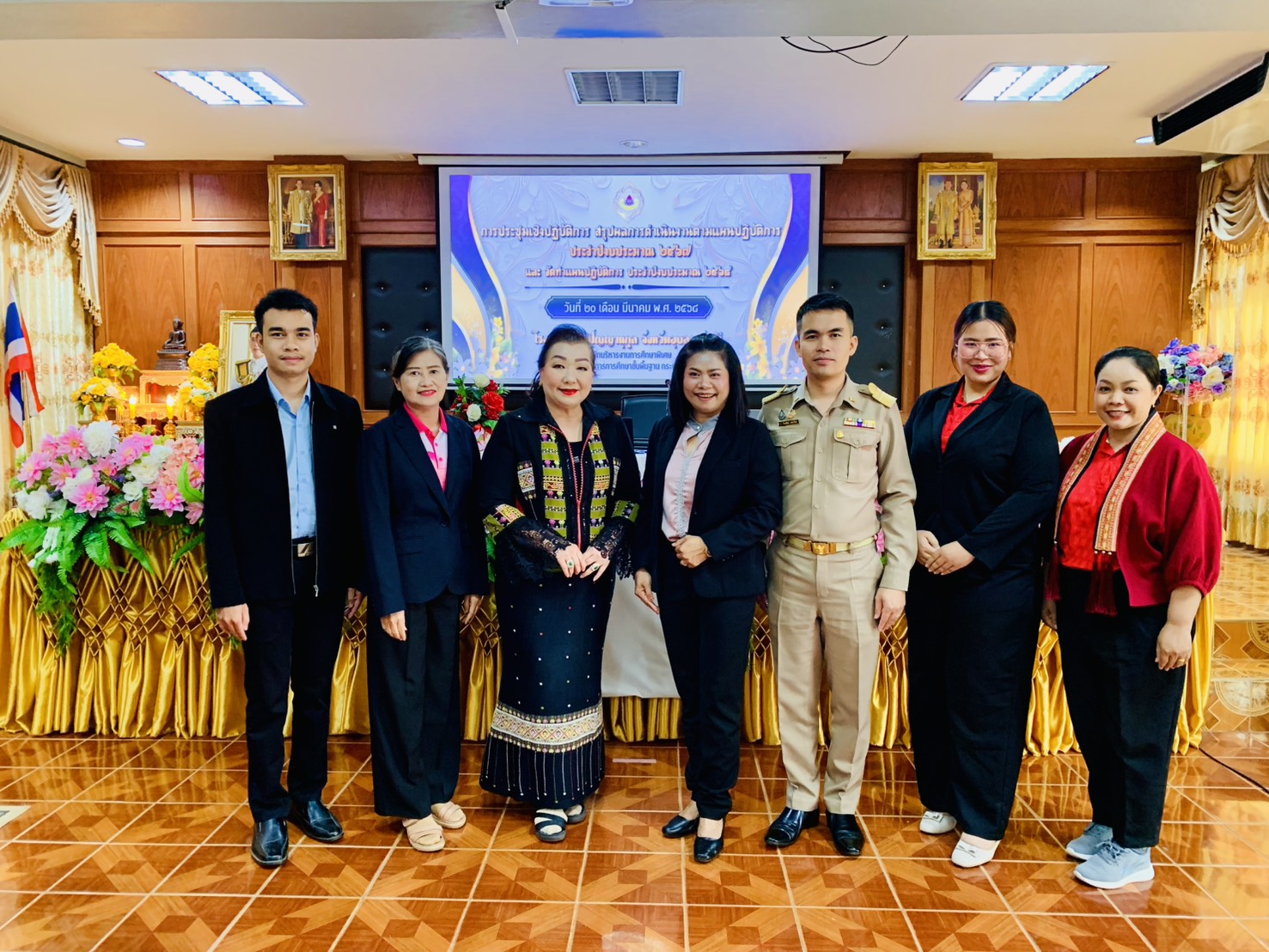 ภาพกิจกรรมการประชุมเชิงปฏิบัติการ สรุปผลการดำเนินงานตามแผนปฏิบัติการ